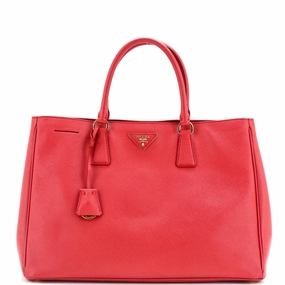 Lux Open Tote Saffiano Leather Large