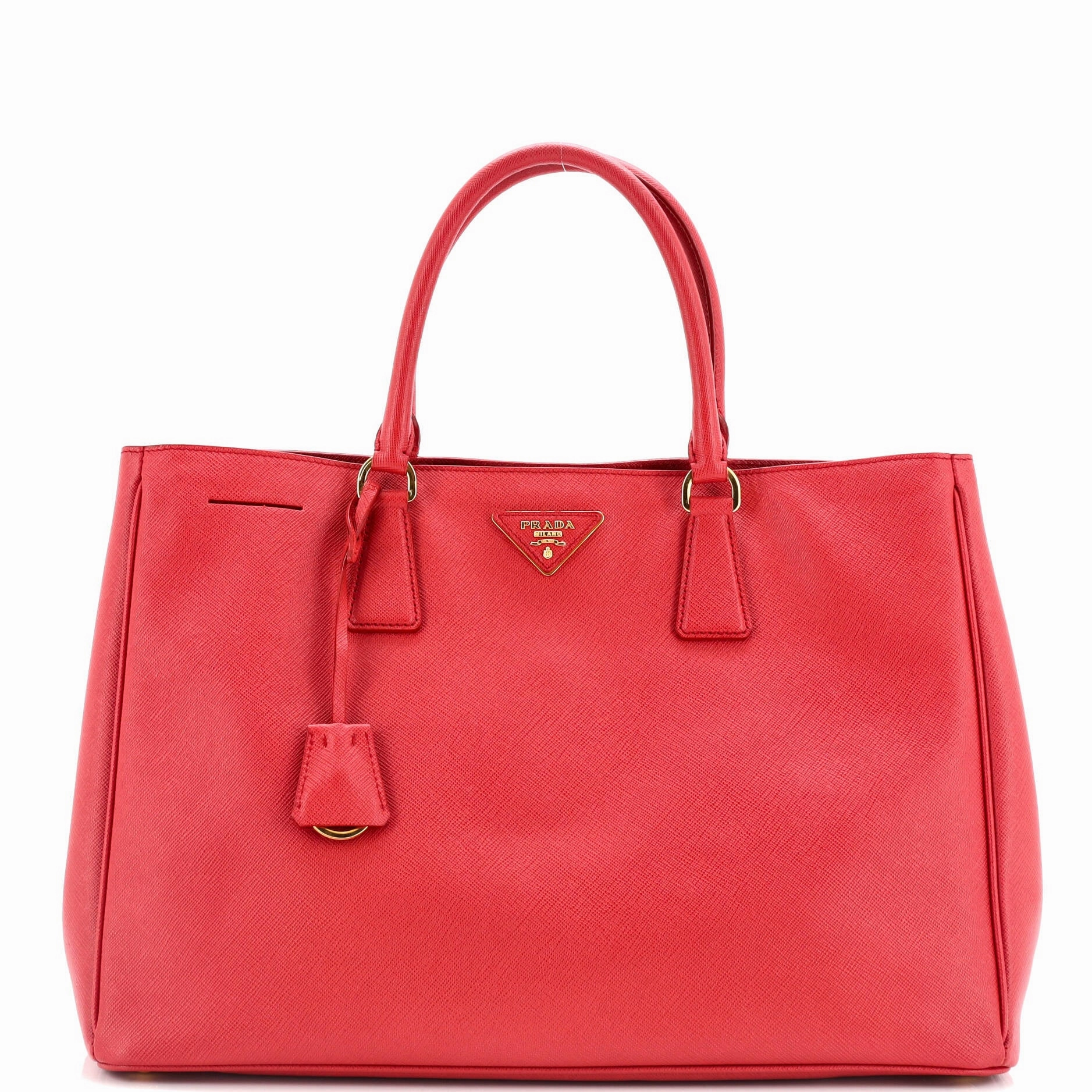 Lux Open Tote Saffiano Leather Large