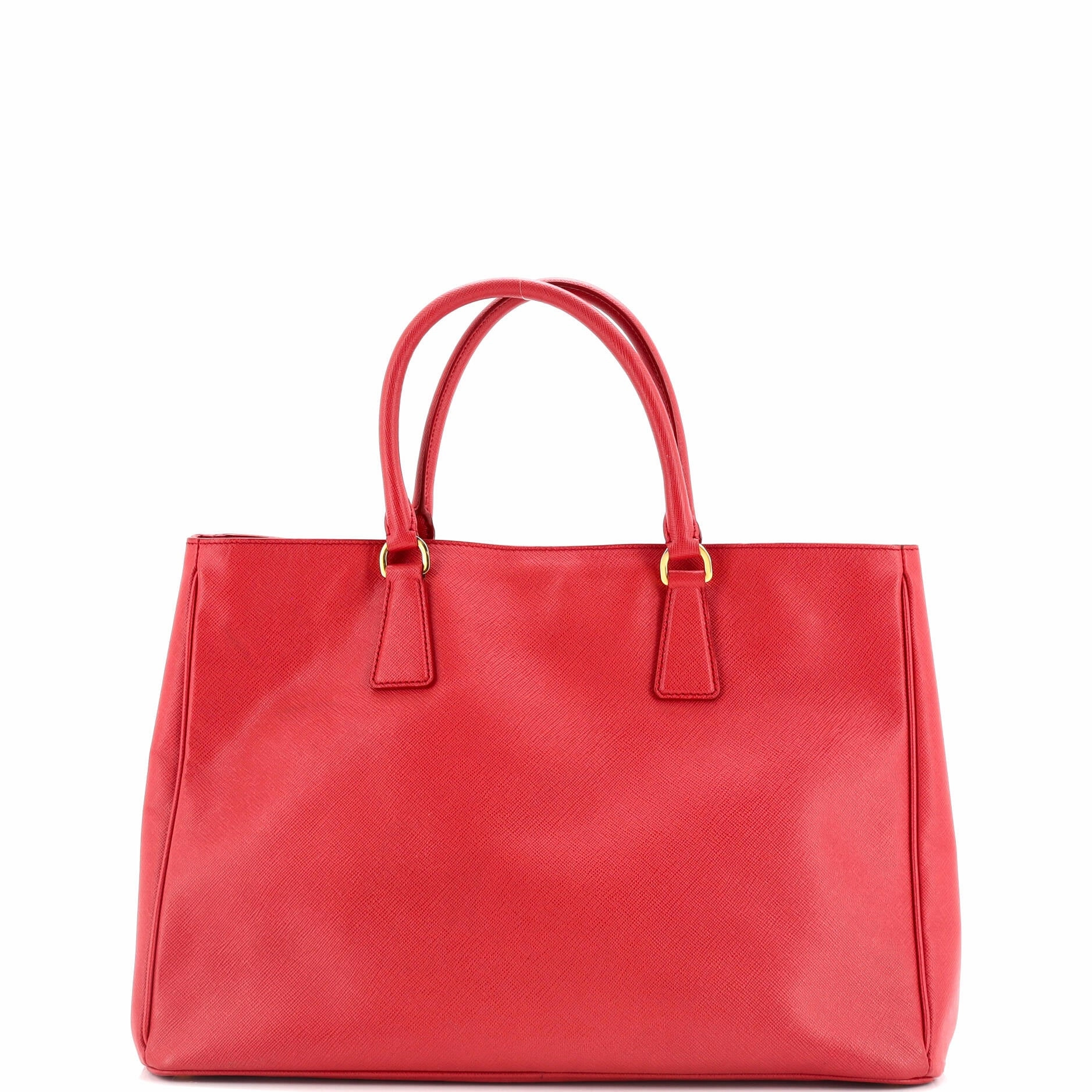 Lux Open Tote Saffiano Leather Large