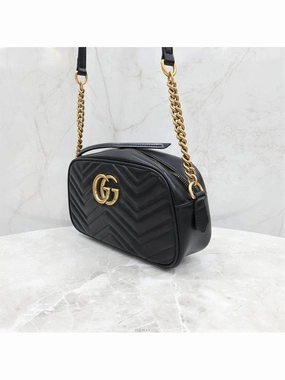 Lux You GG Marmont Small Matelasse Shoulder Crossbag 447632