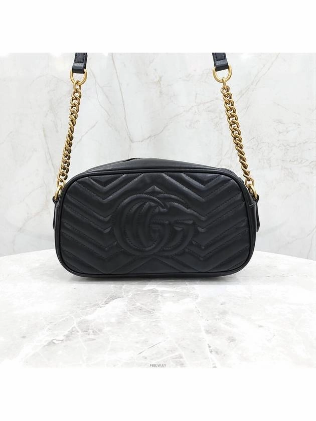 Lux You GG Marmont Small Matelasse Shoulder Crossbag 447632