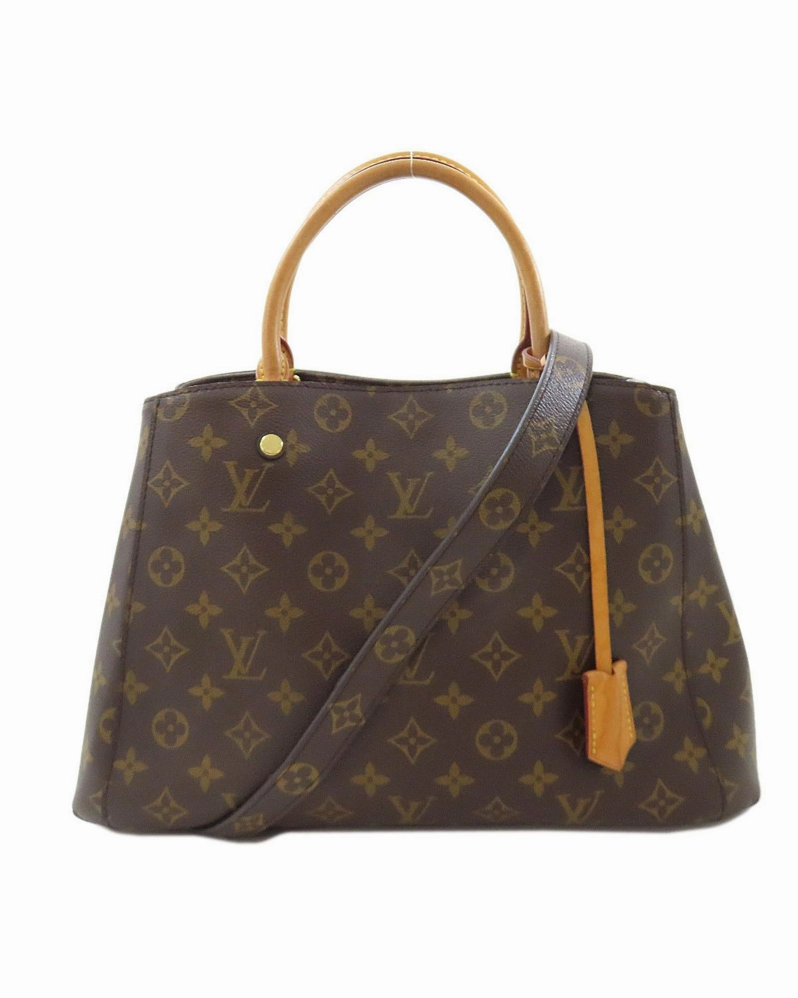 Luxury Canvas Handbag with Box and Shoulder Strap