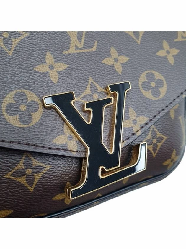 M45592 Monogram Canvas Passy Gold Chain Shoulder Bag