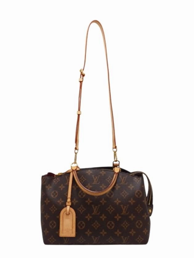 M45900 Monogram Canvas Petite Palais Tote Bag Shoulder