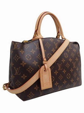 M45900 Monogram Canvas Petite Palais Tote Bag Shoulder