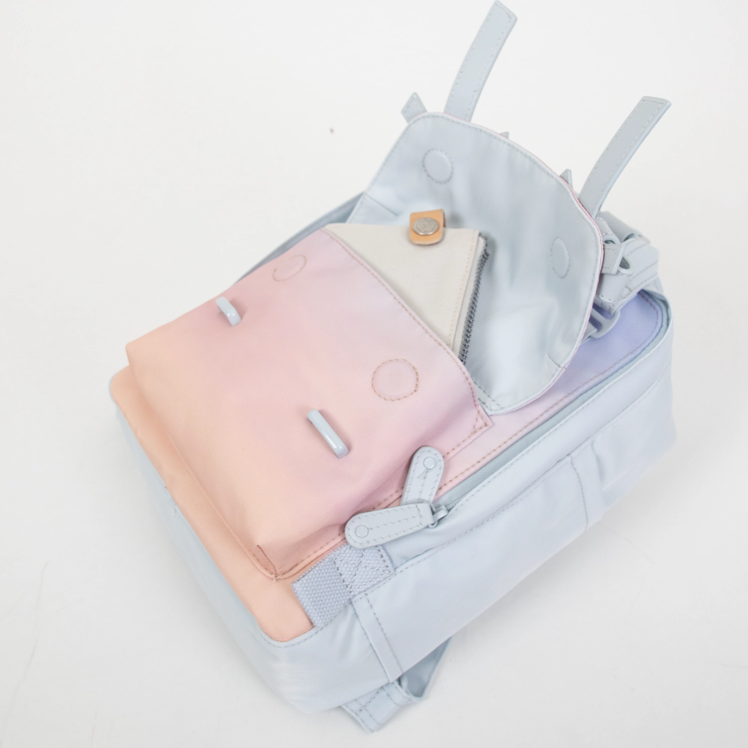 Macaroon Mini Sky x Ribbon Series Backpack