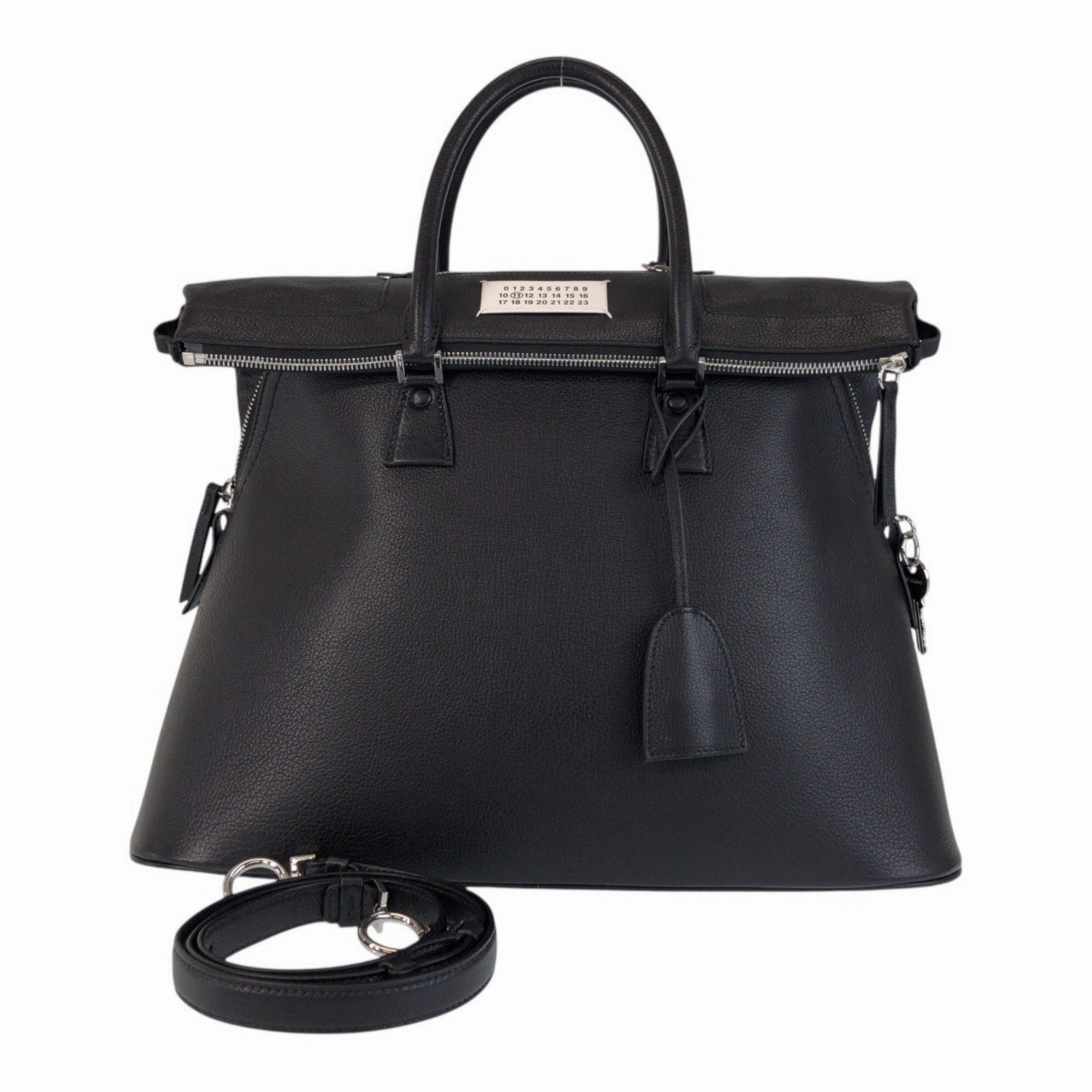 Maison Margiela Leather Handbag Shoulder Bag (Pre-Owned)