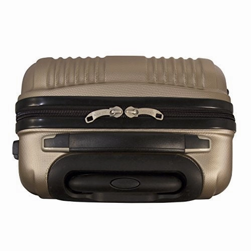 Mancini Santa Barbara 28" Lightweight Spinner Luggage in Black