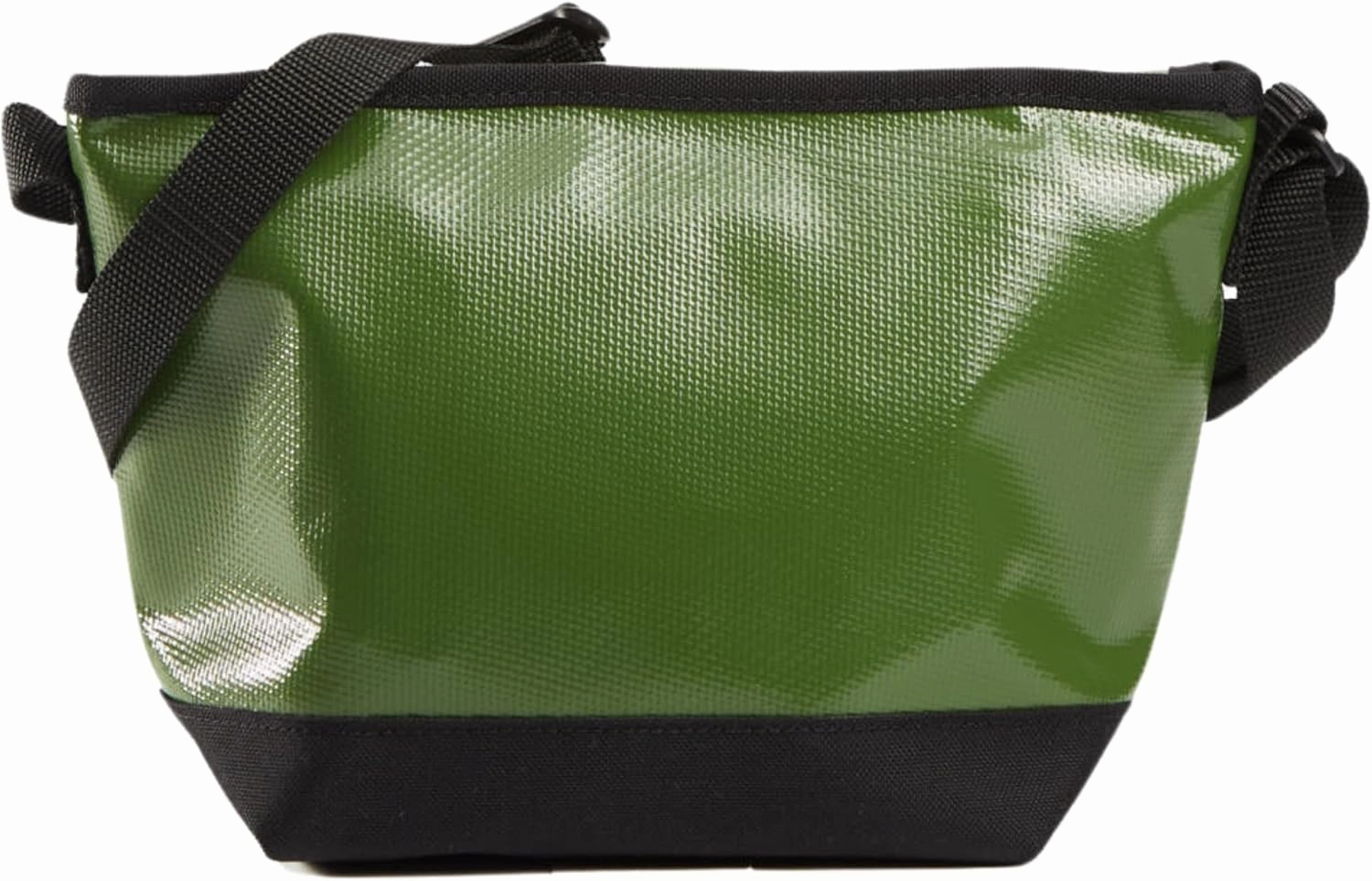 Manhattan Portage Vinyl Messenger Bag (XXS) Ver 2 With Spacious Compartment And Interior Zip Pocket Water Proof (Olive)