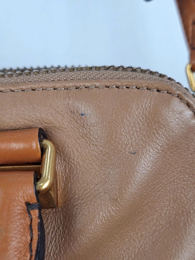 Marc Jacobs Medium Multicompartment Contrast Gold Hard Wear Bag