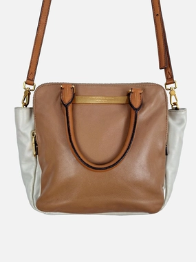 Marc Jacobs Medium Multicompartment Contrast Gold Hard Wear Bag