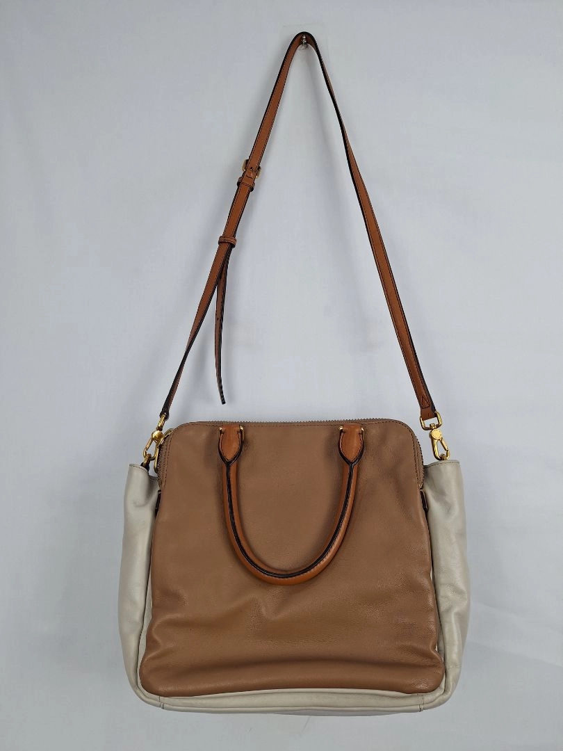 Marc Jacobs Medium Multicompartment Contrast Gold Hard Wear Bag