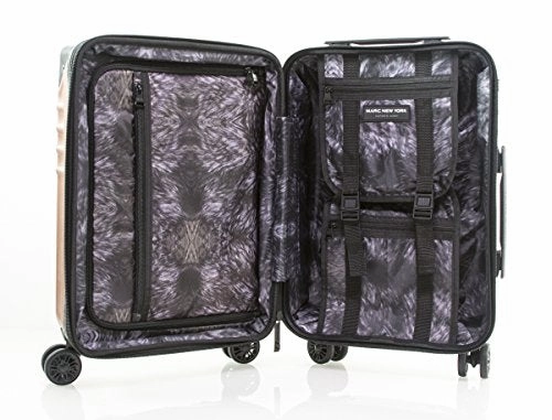 Marc New York Classic 24" Expandable Hardside Spinner, Rose Gold