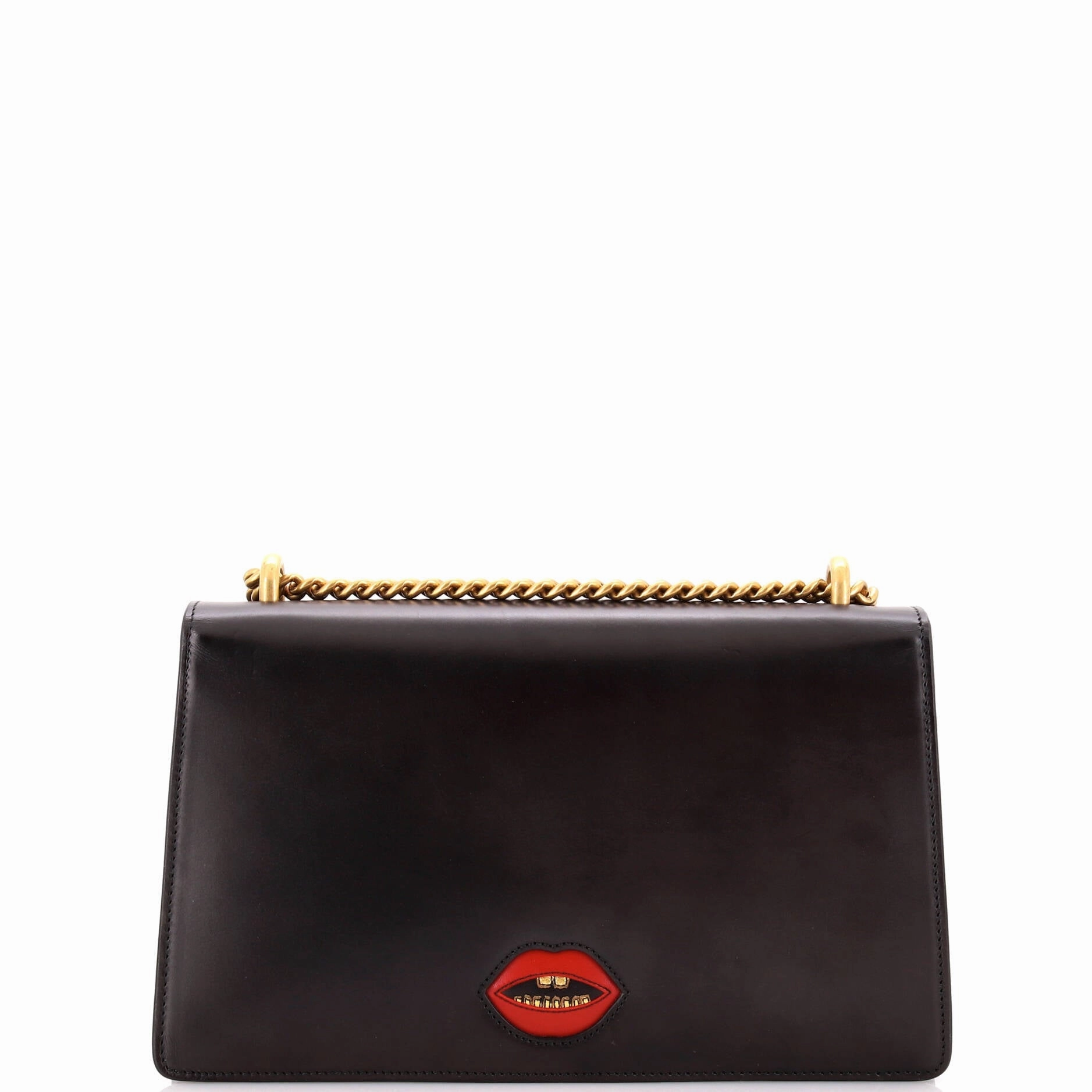 Marmont Chain Shoulder Bag Patchwork Leather Medium