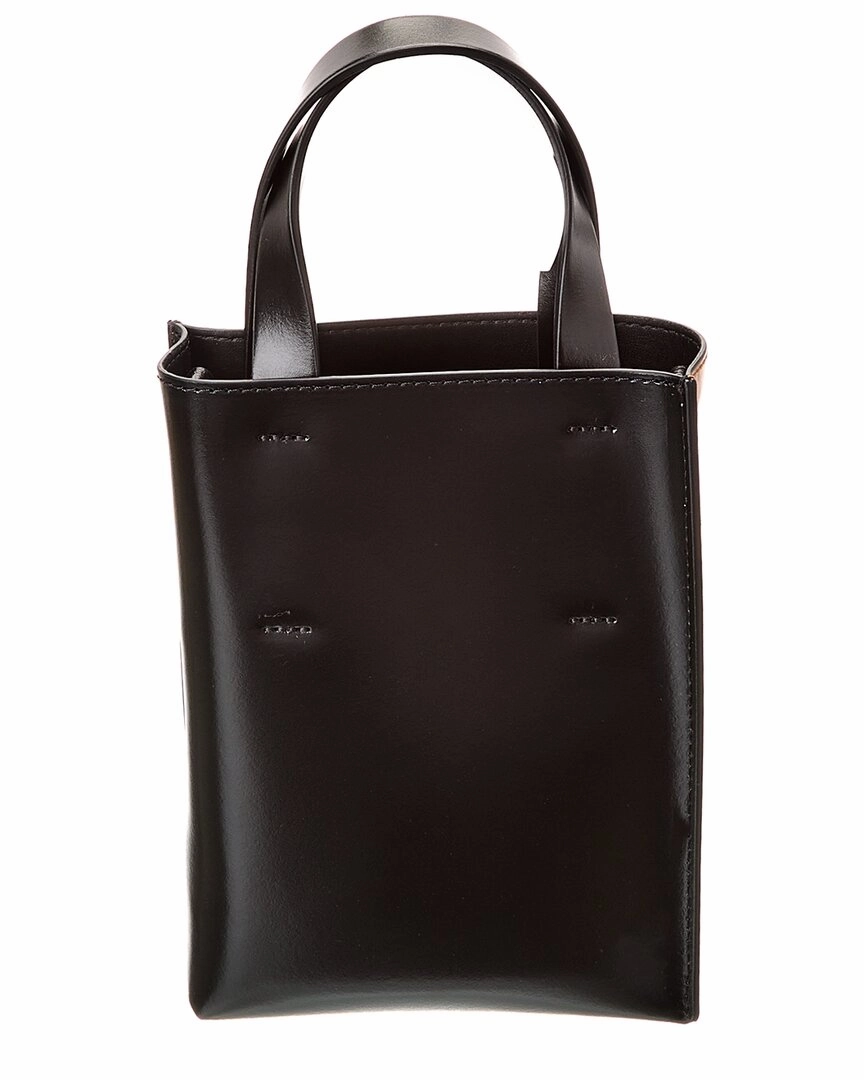 Marni Museo Nano Leather Tote