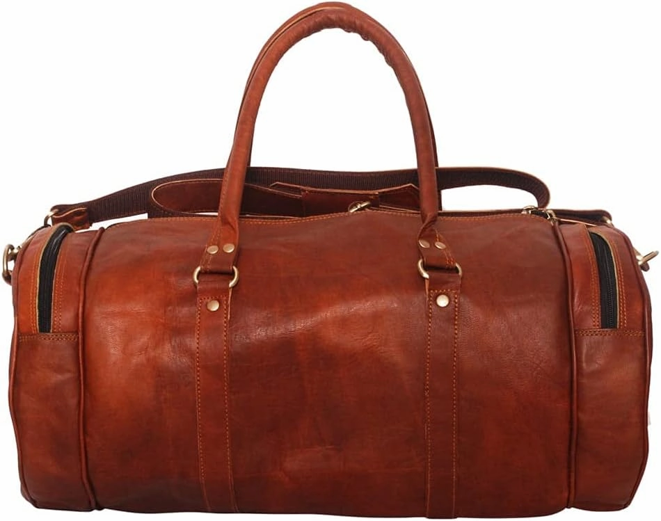 Men's Travel Bags, Brown, 21 inch