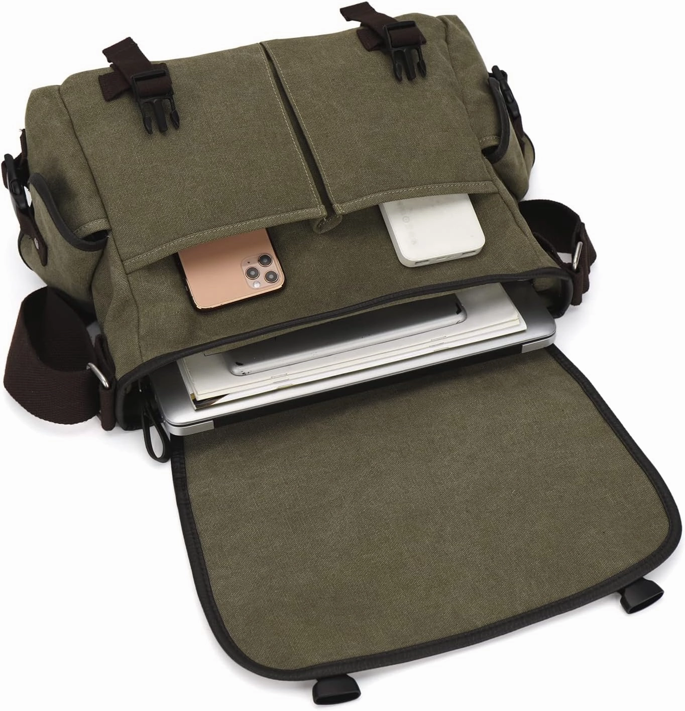 Messenger Bag Men,Waterproof Crossbody Bag,Satchel Shoulder Bag