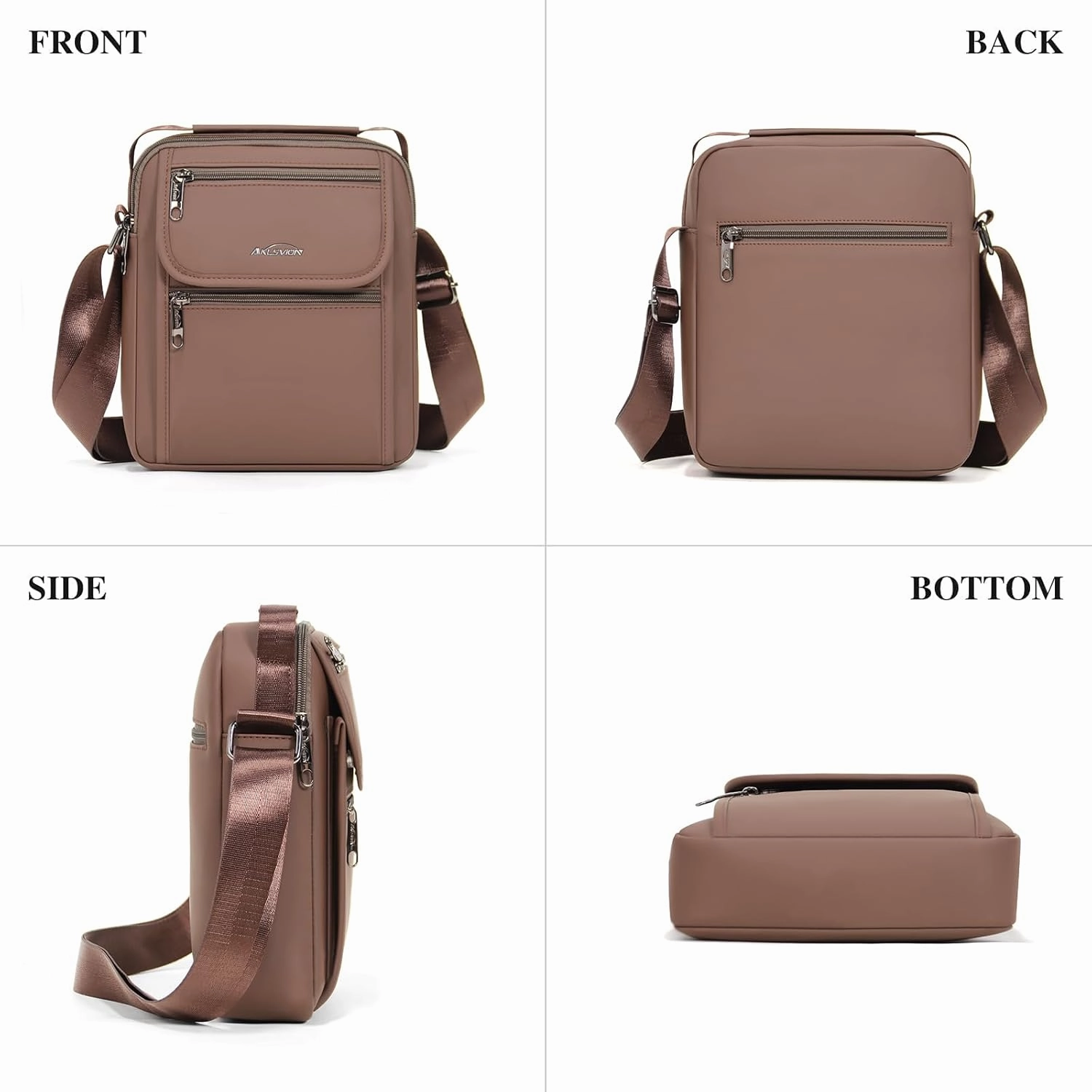 Messenger Bag Shoulder Bags Man Purses and Bags Small Crossbody Bags for Men and Women Water Resistant Sling Bag