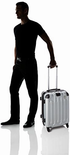 Mia Toro Regale Composite Hardside Spinner Carry-On, Grey, One Size
