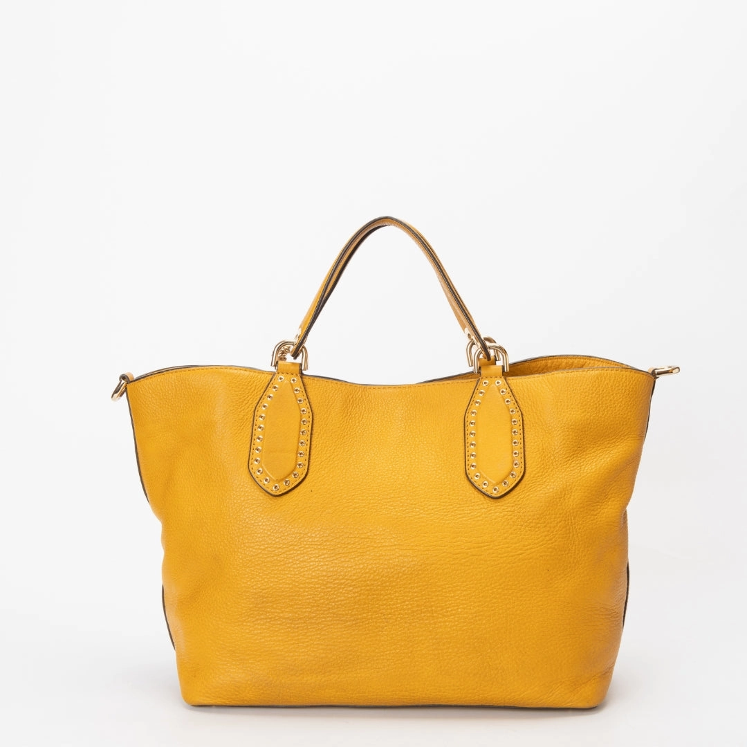 Michael Kors Brooklyn Leather Satchel