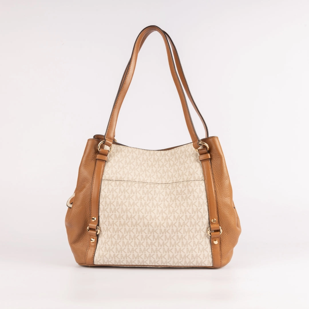 Michael Kors Carrie Large Logo Shoulder Bag