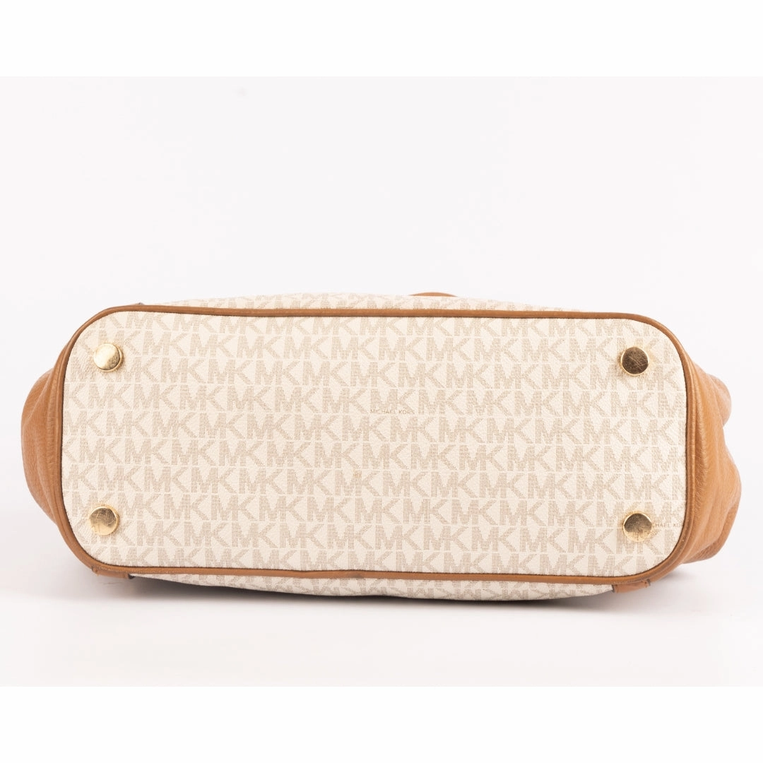 Michael Kors Carrie Large Logo Shoulder Bag