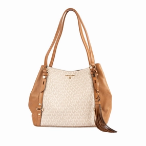 Michael Kors Carrie Large Logo Shoulder Bag