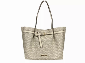 Michael Kors Emilia Large Signature PVC Tote Bag Purse Women's