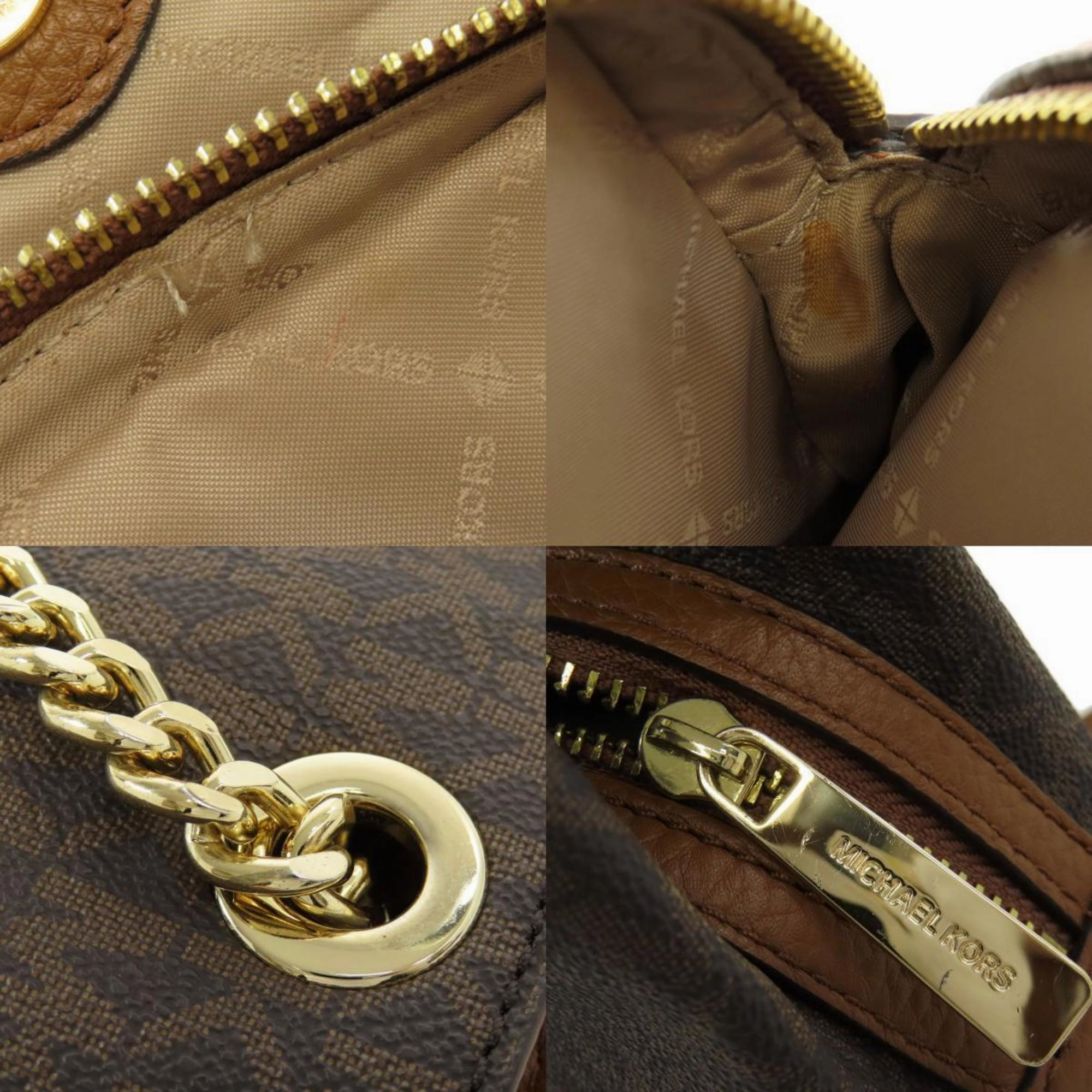 Michael Kors Jet Set Canvas Tote Bag (Pre-Owned)