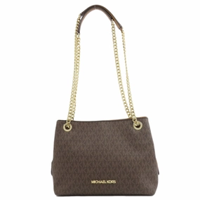 Michael Kors Jet Set Canvas Tote Bag (Pre-Owned)