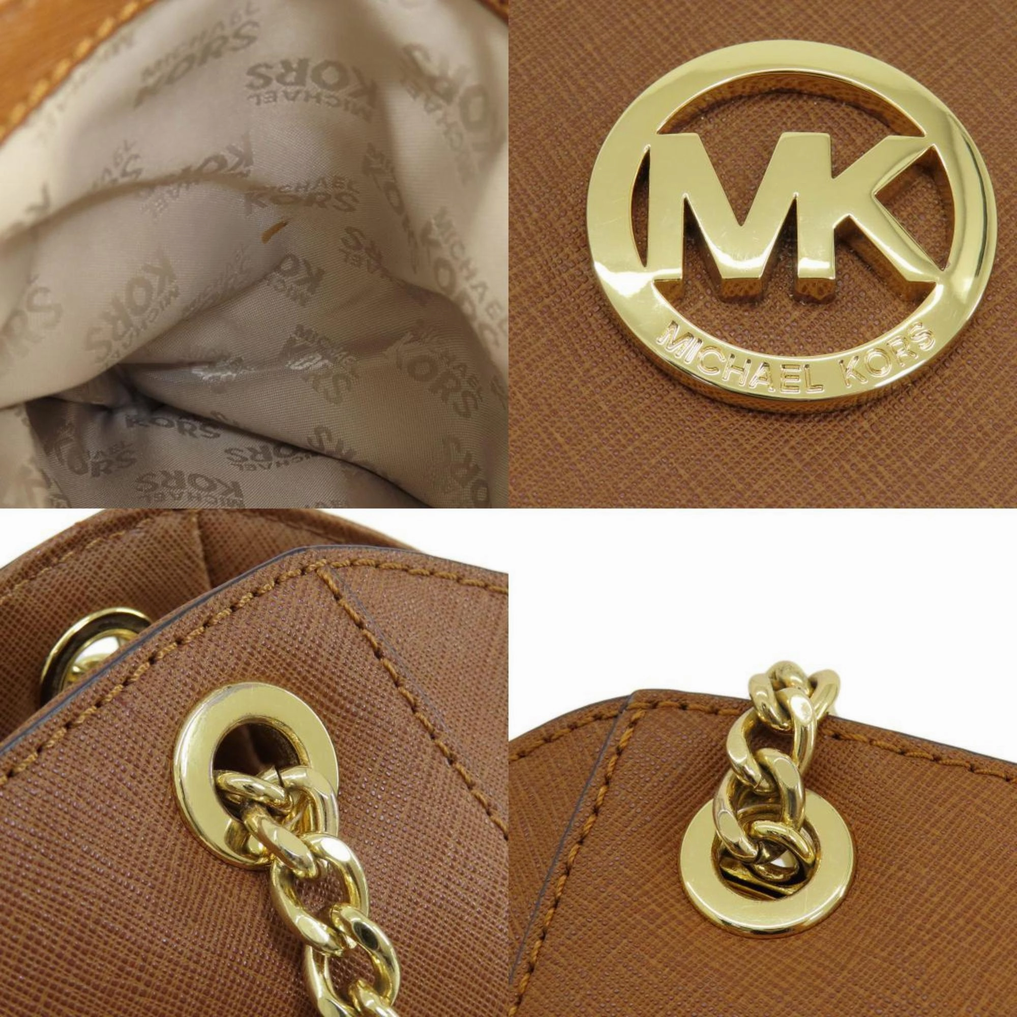 Michael Kors Jet Set Leather Tote Bag (Pre-Owned)