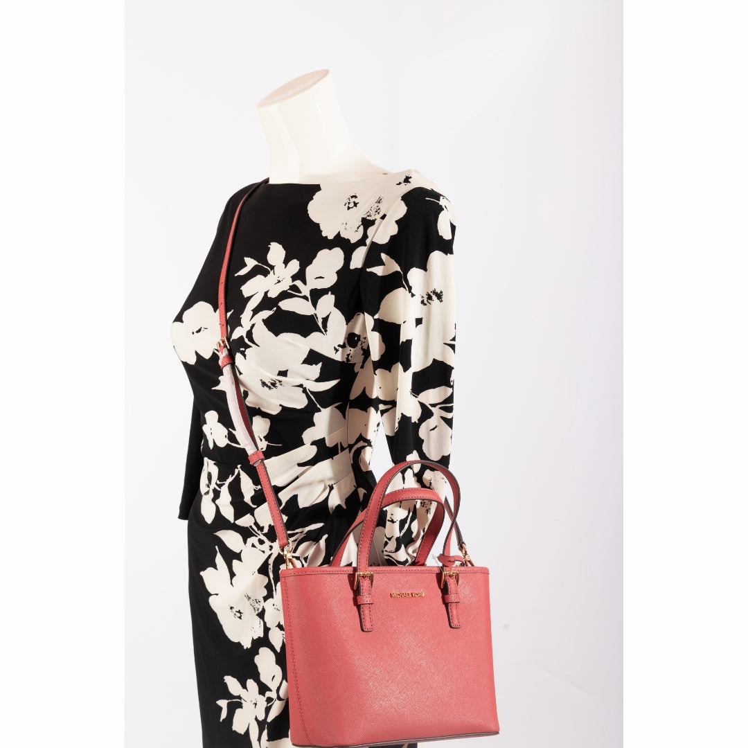 Michael Kors Jet Set Travel Extra-Small Saffiano Leather Tote Bag