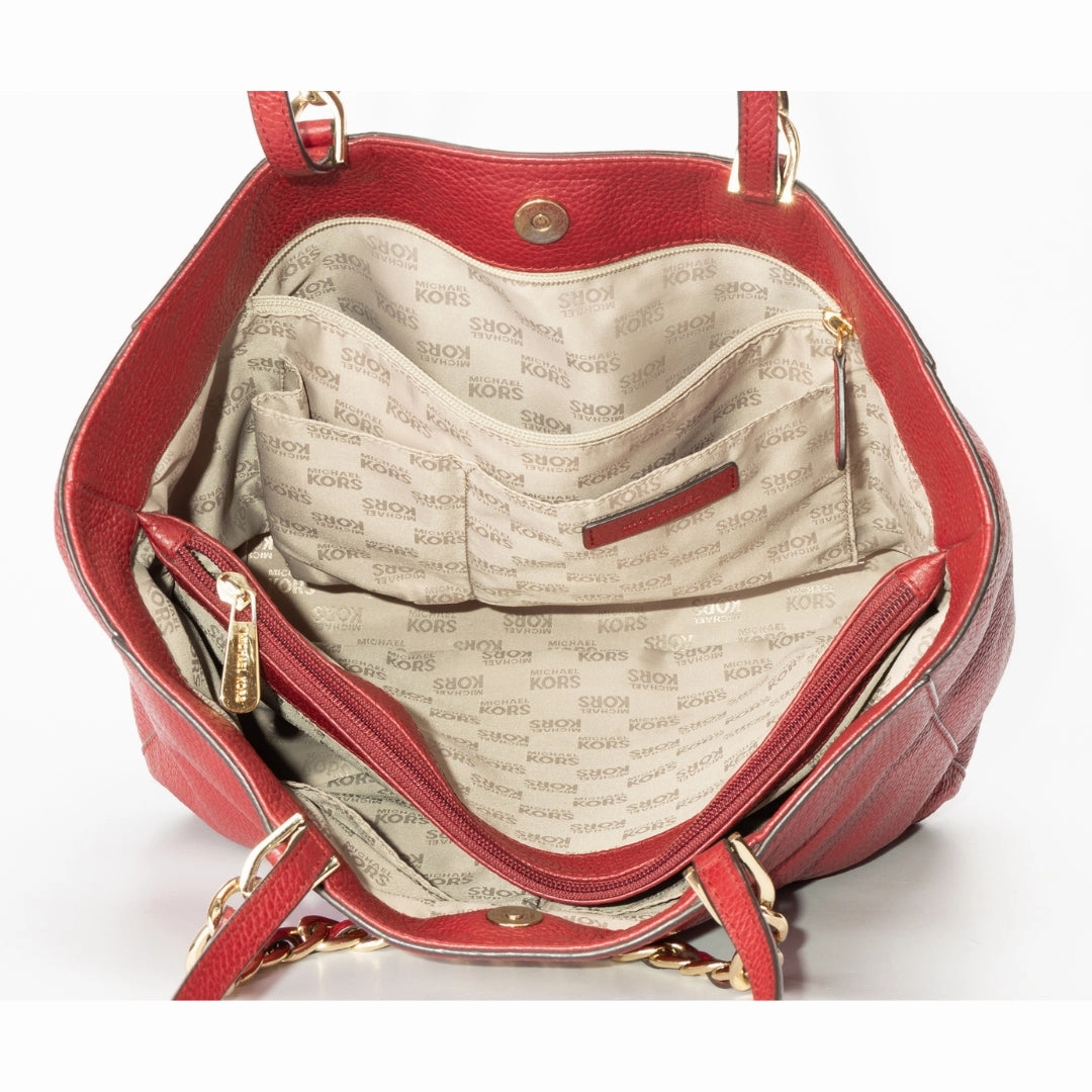 Michael Kors Merlot Leather Harper Tote