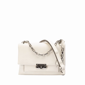 Michael Kors Optic White Cece Medium Cross Body Bag