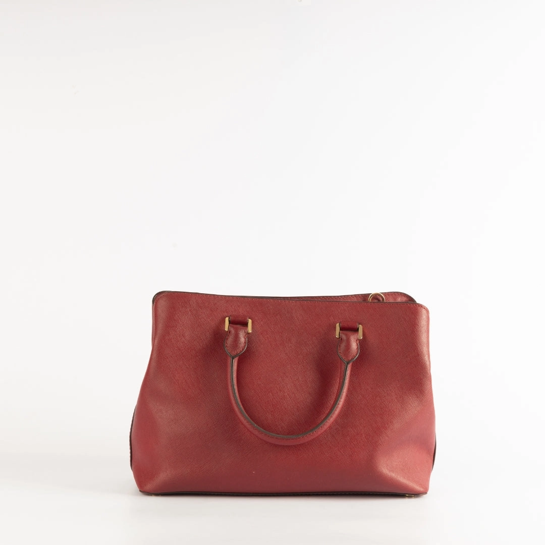 Michael Kors Savannah Saffiano Leather Satchel