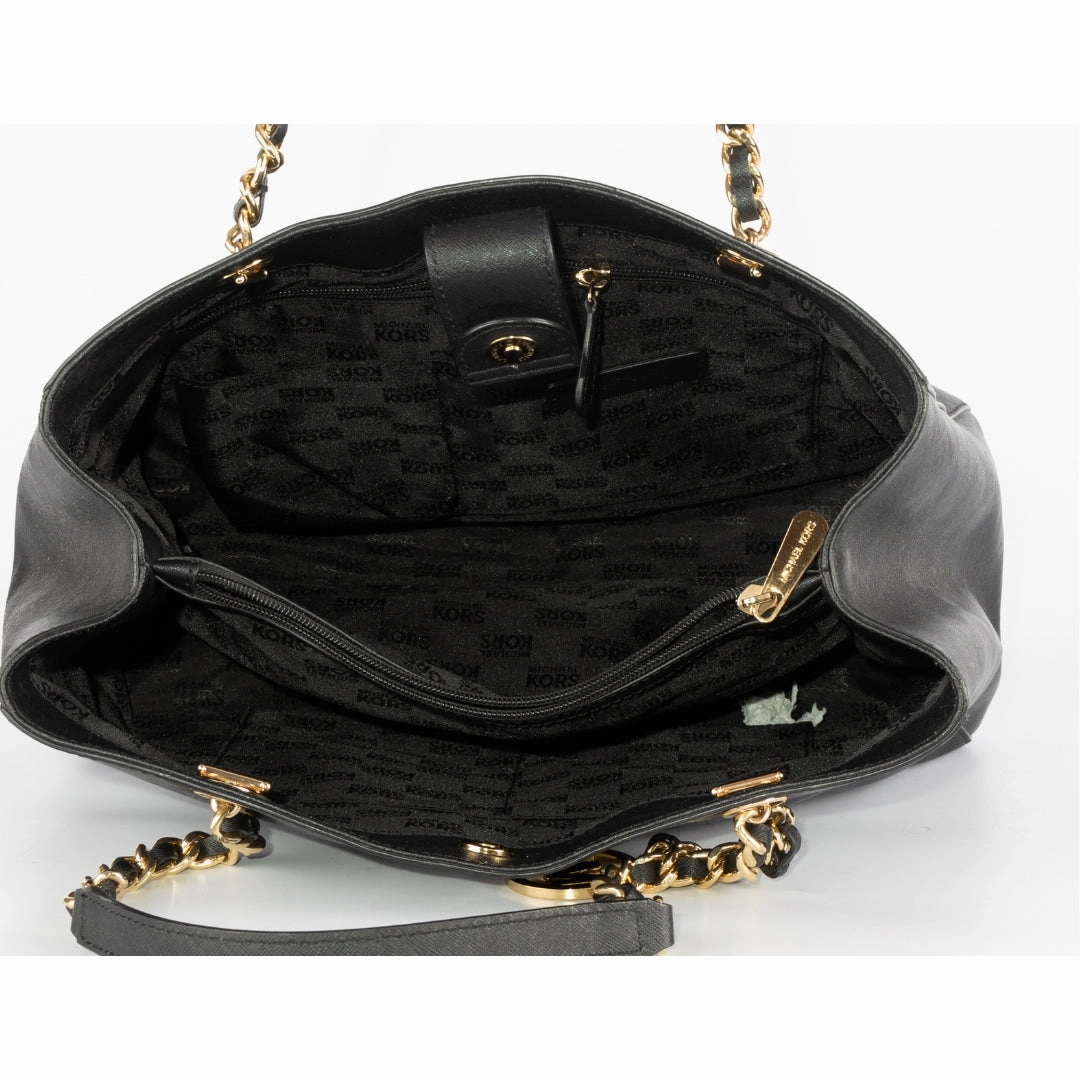 Michael Kors Susannah Large Saffiano Leather Shoulder Bag