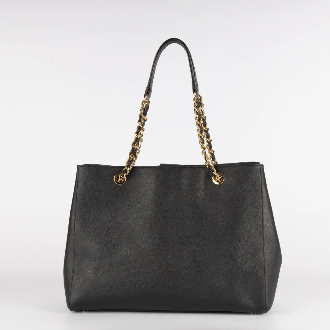 Michael Kors Susannah Large Saffiano Leather Shoulder Bag