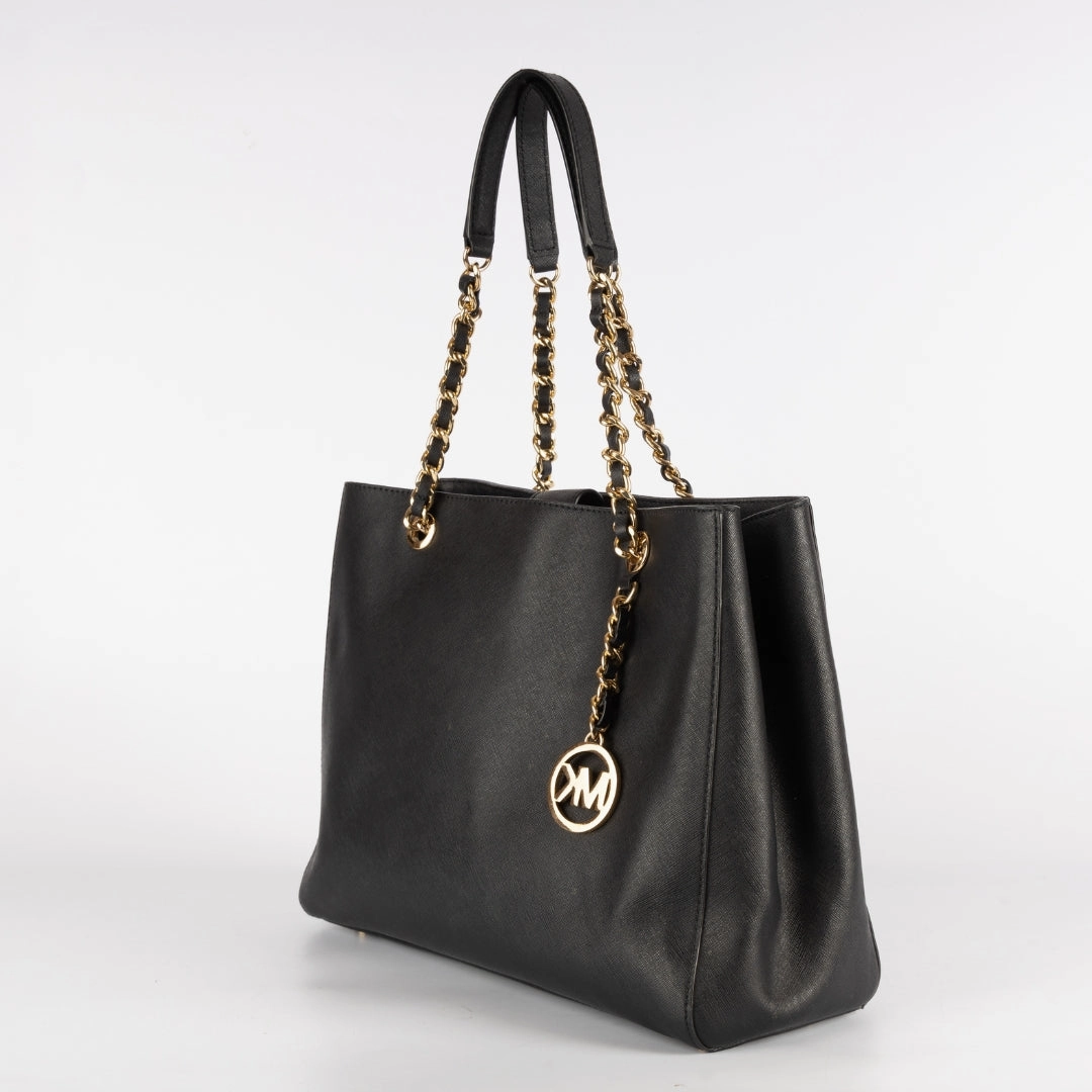 Michael Kors Susannah Large Saffiano Leather Shoulder Bag