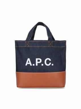 Mini Tote Bag "Axel"  Blue