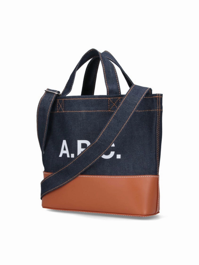 Mini Tote Bag "Axel"  Blue