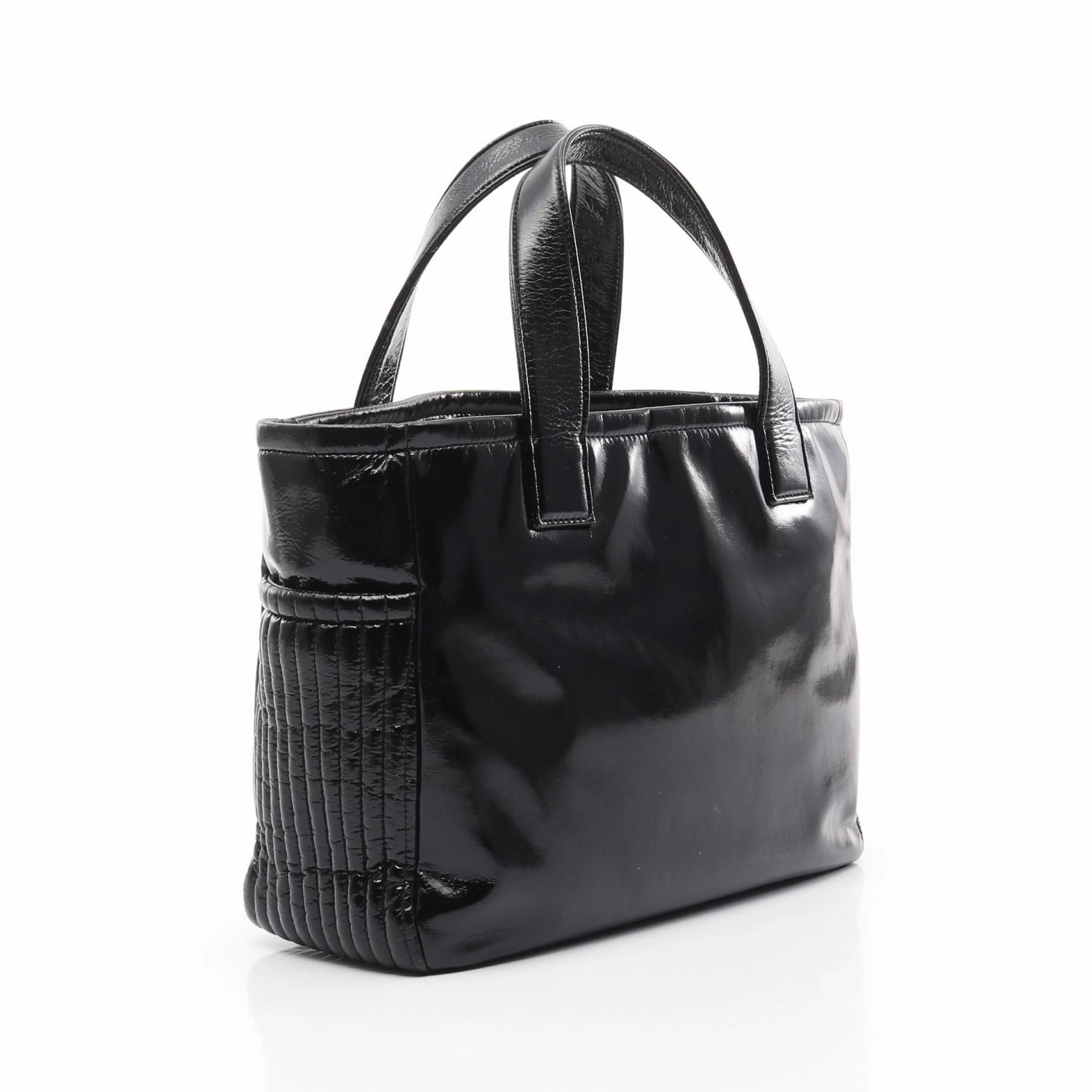 Miu Miu Patent Leather Tote Bag