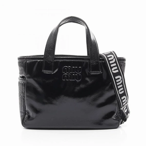 Miu Miu Patent Leather Tote Bag