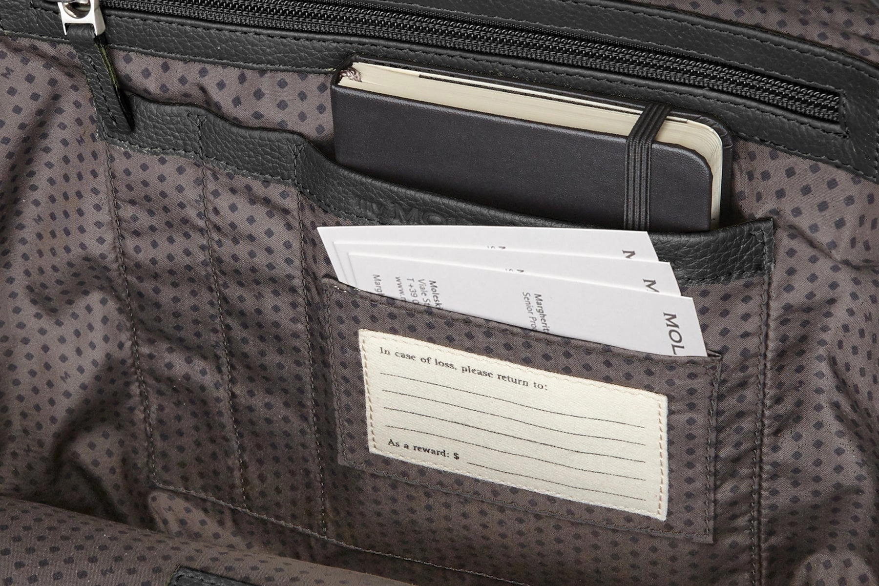 Moleskine Classic Leather Backpack