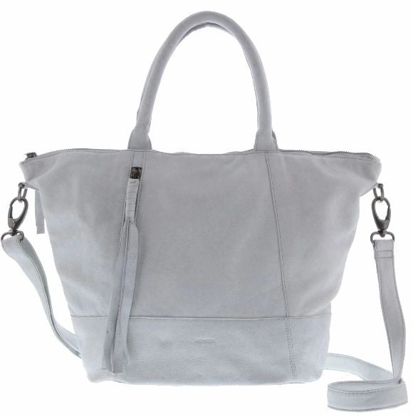MONIQUE LEATHER VIOLET SHOULDER BAG