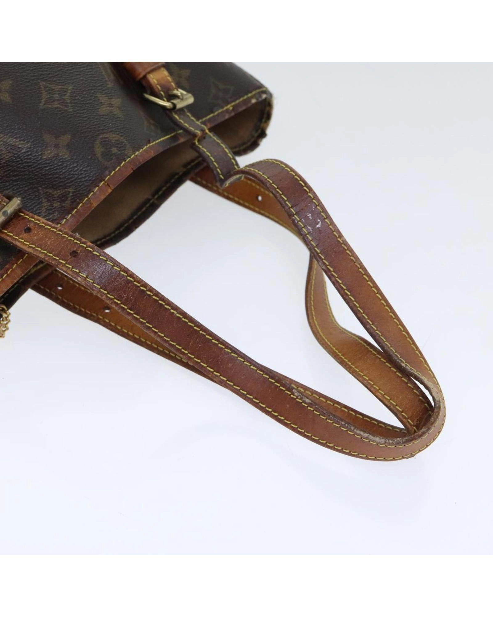 Monogram Canvas Bucket Shoulder Bag