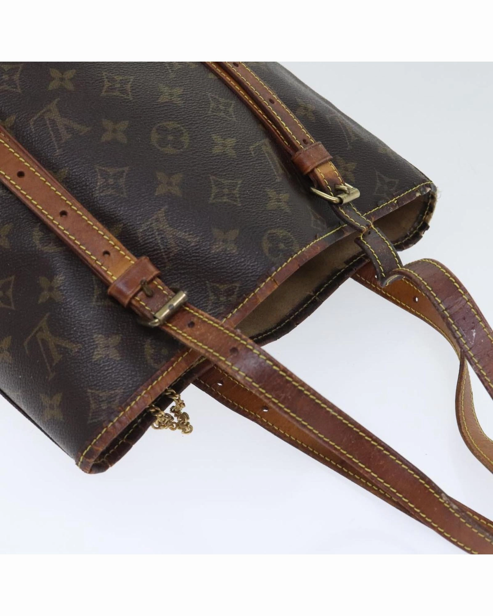 Monogram Canvas Bucket Shoulder Bag