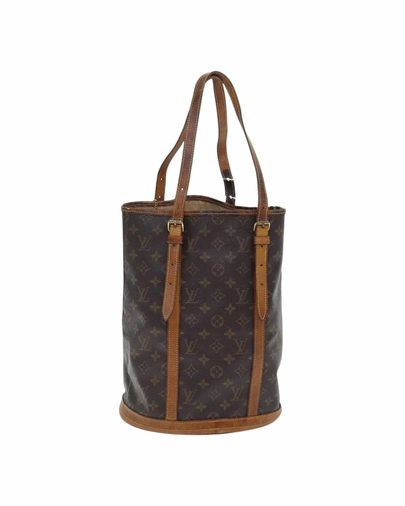 Monogram Canvas Bucket Shoulder Bag