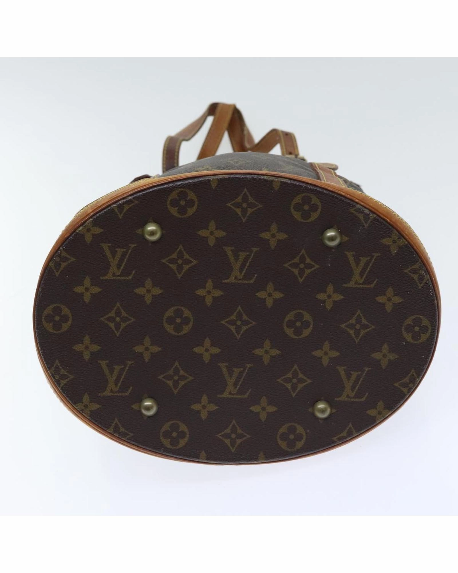 Monogram Canvas Bucket Shoulder Bag
