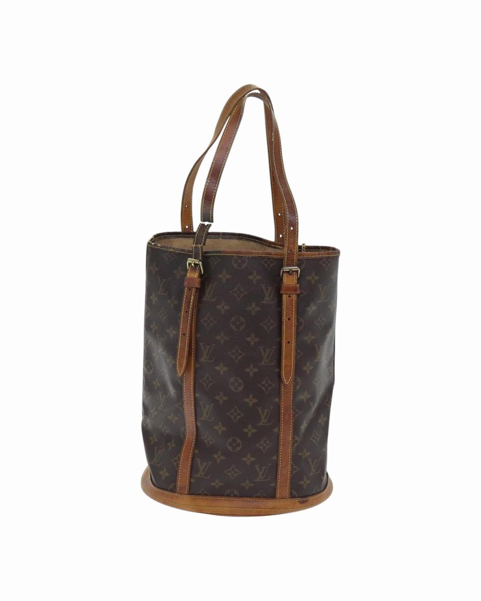 Monogram Canvas Bucket Shoulder Bag