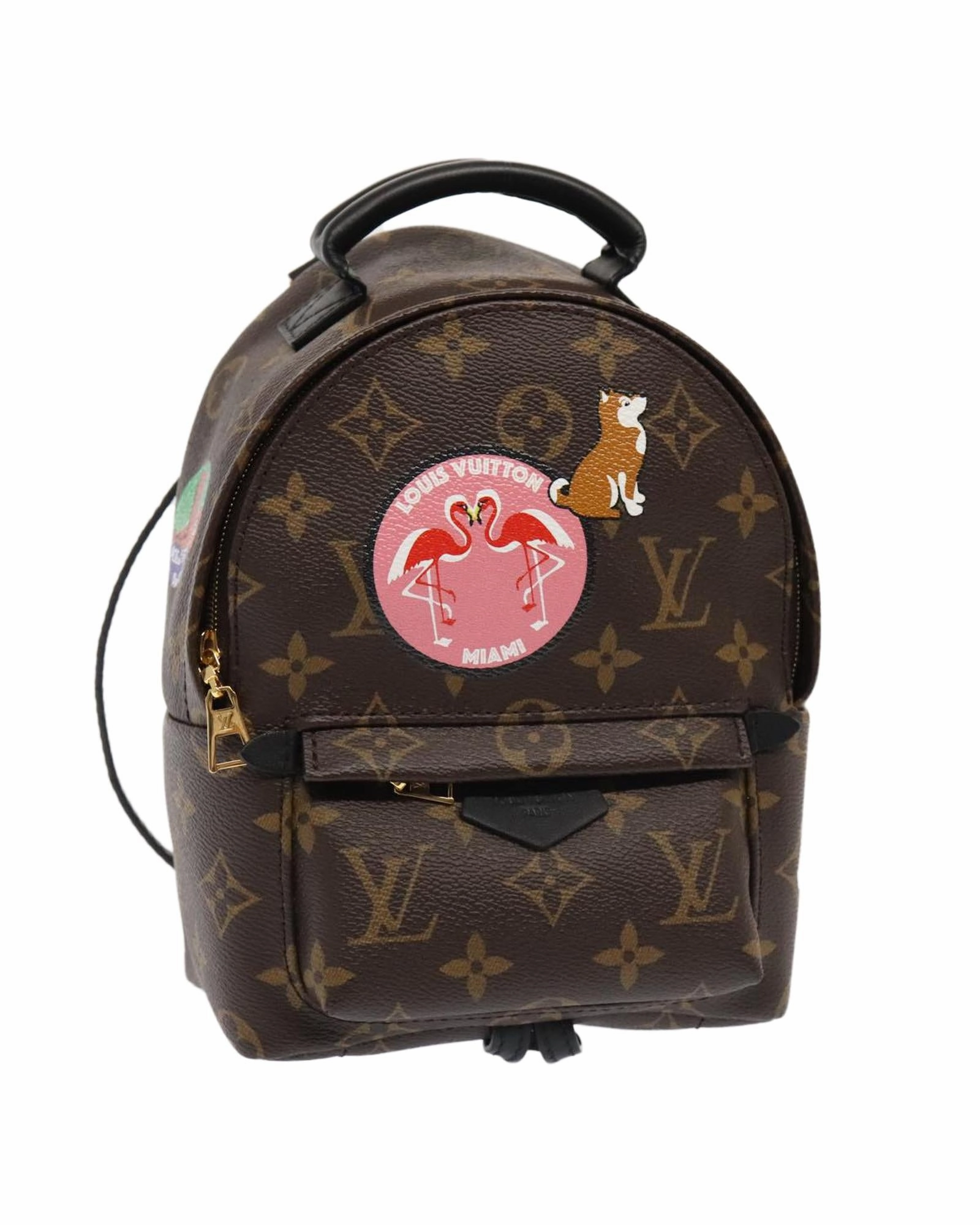 Monogram Canvas Mini Backpack with Dust Bag and Item Box